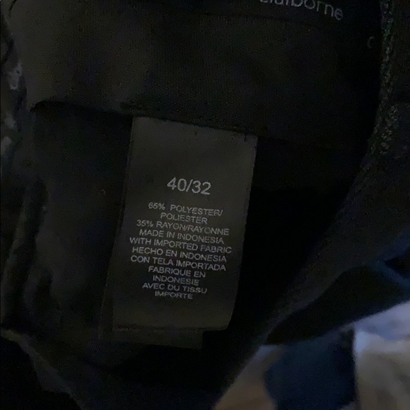 Claiborne men’s dark grey pants - Picture 2 of 2